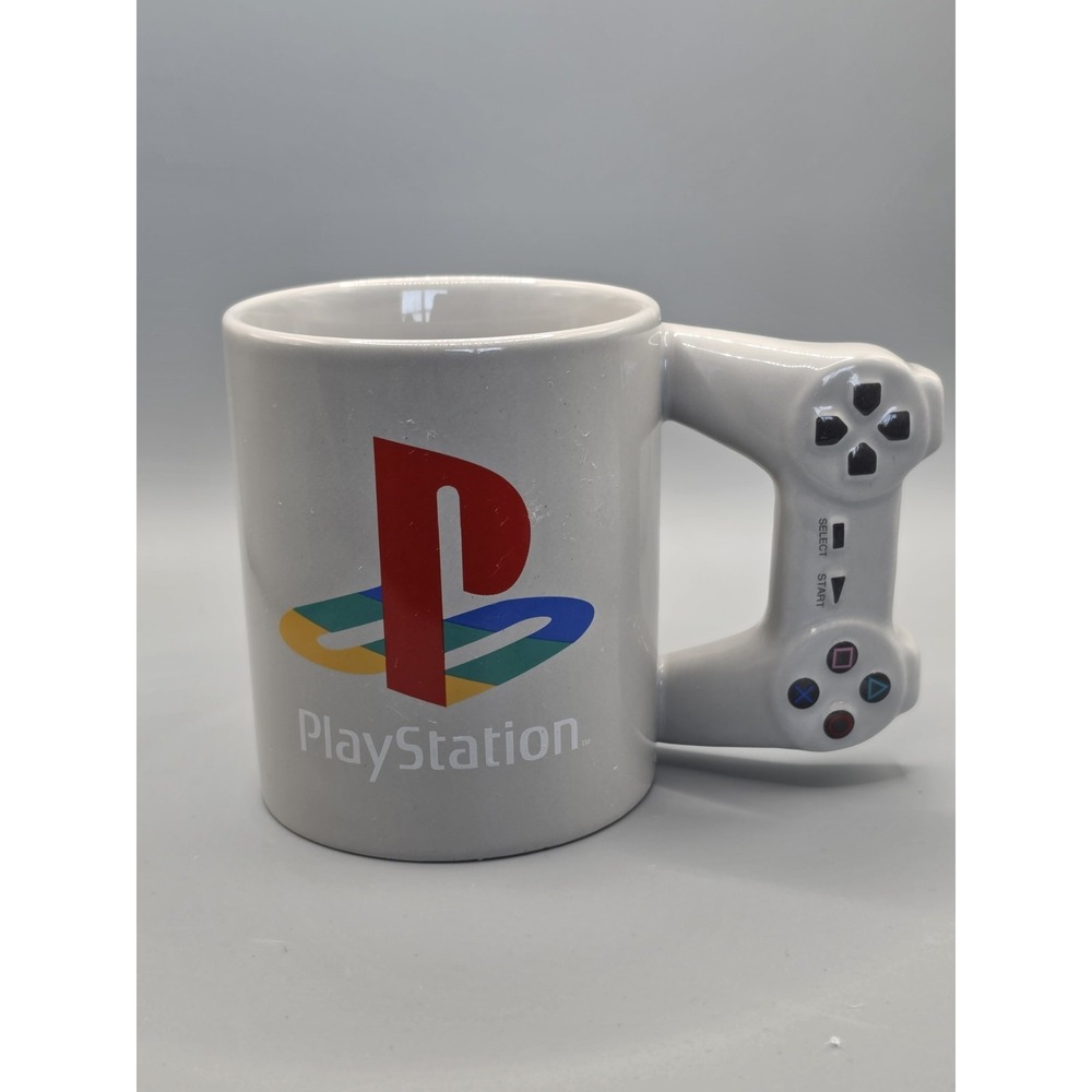 Playstation Retro Coffee Mug Cup Controller Handle Official Paladone Sony PS1